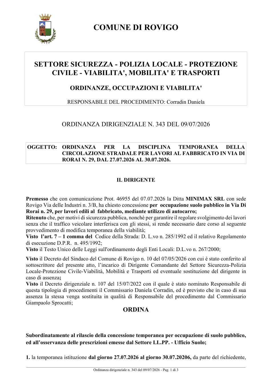 Pagina 1 del documento