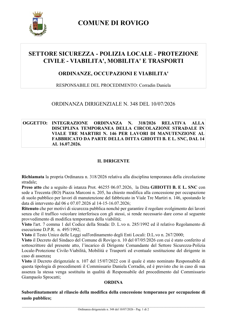 Pagina 1 del documento