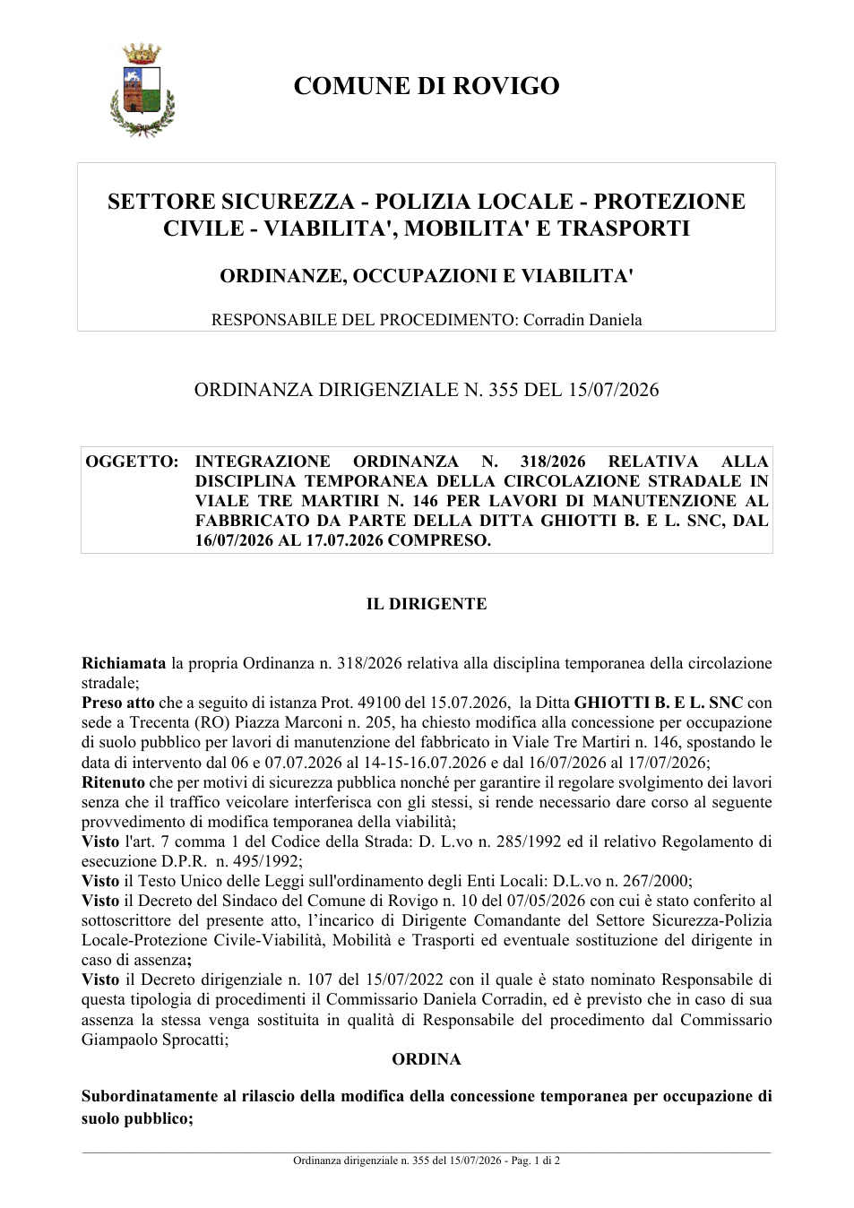 Pagina 1 del documento