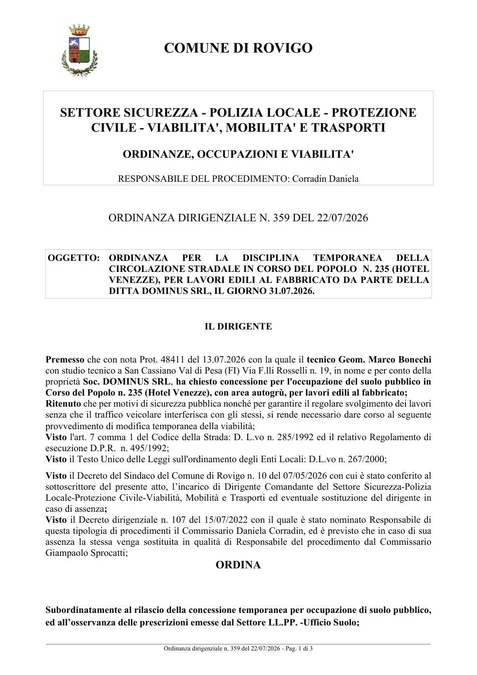 Pagina 1 del documento