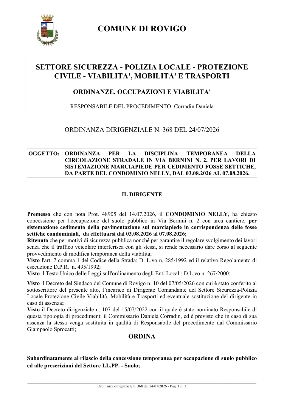 Pagina 1 del documento