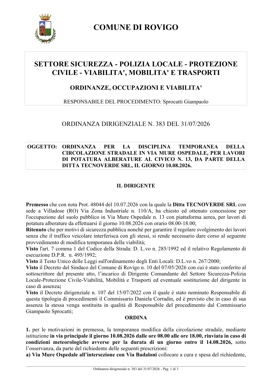 Pagina 1 del documento