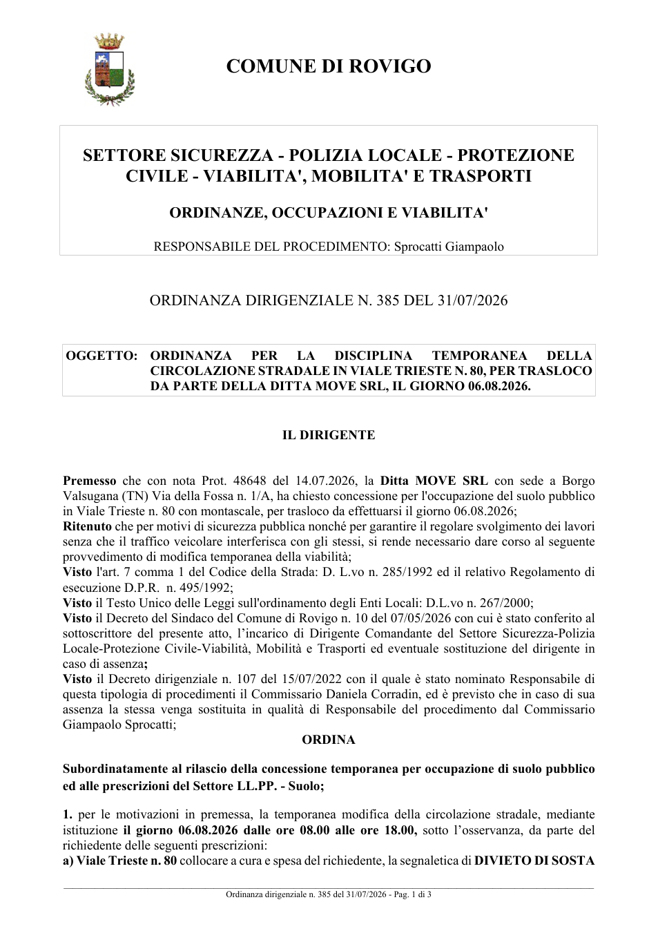 Pagina 1 del documento