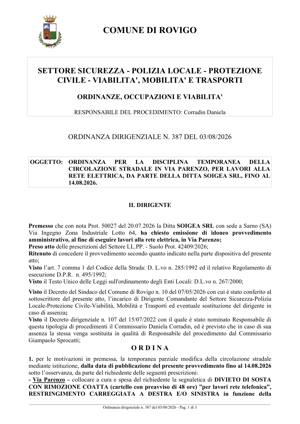 Pagina 1 del documento
