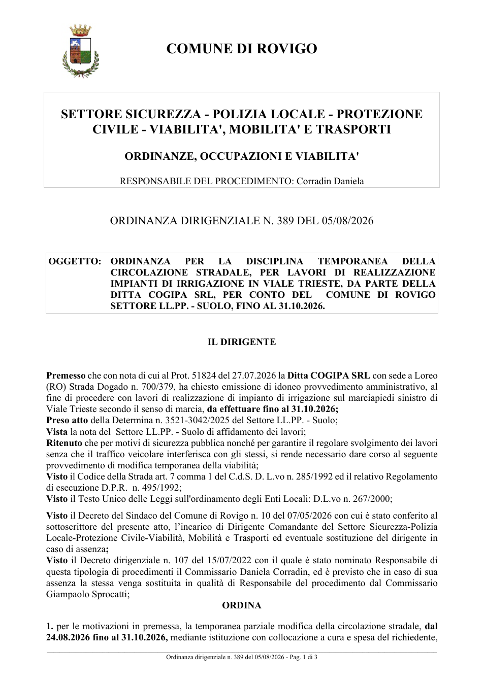 Pagina 1 del documento