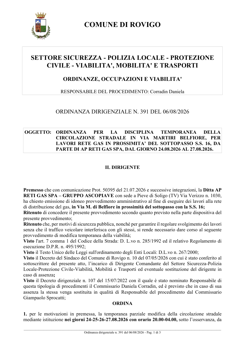 Pagina 1 del documento