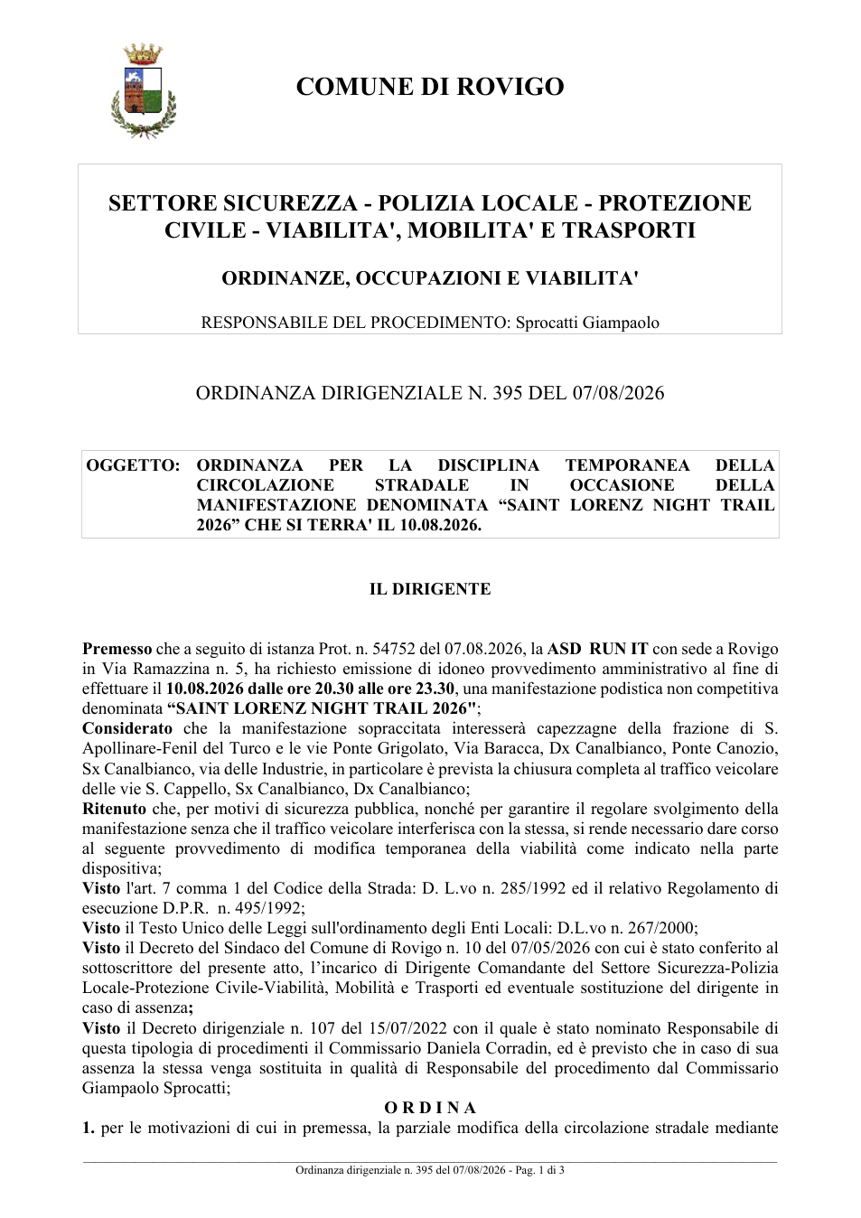 Pagina 1 del documento