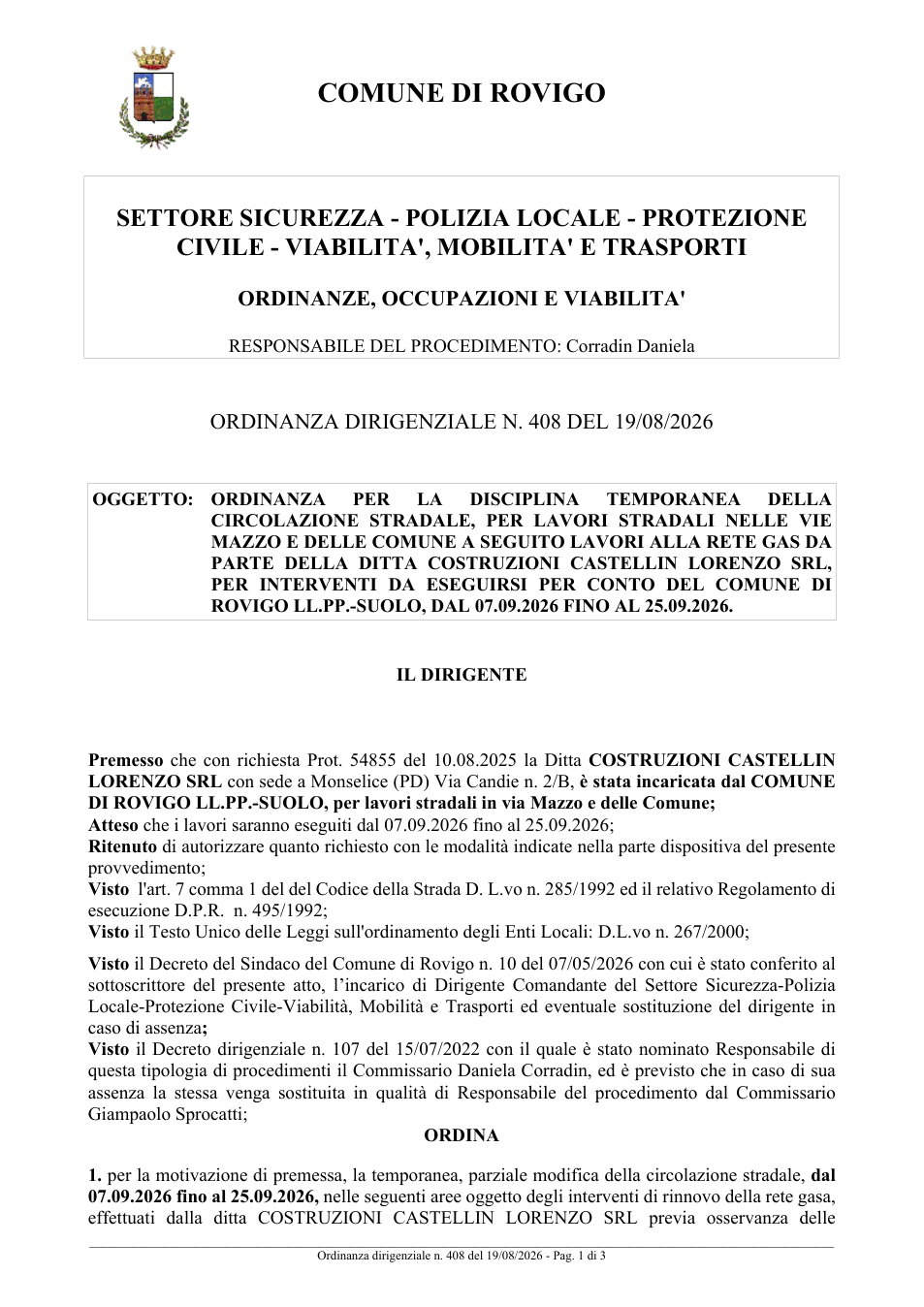 Pagina 1 del documento
