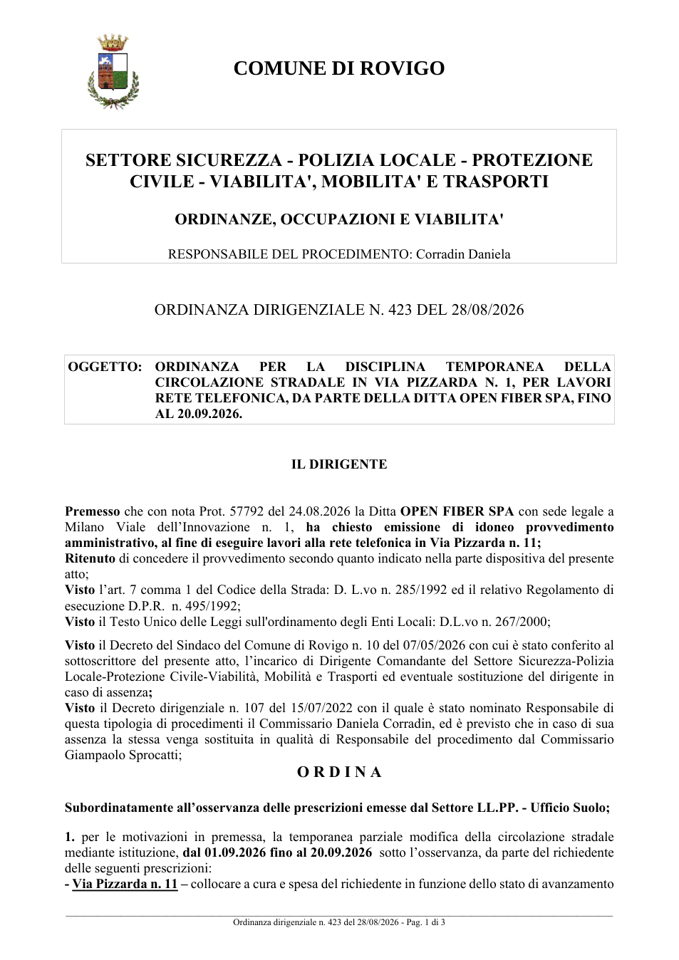 Pagina 1 del documento