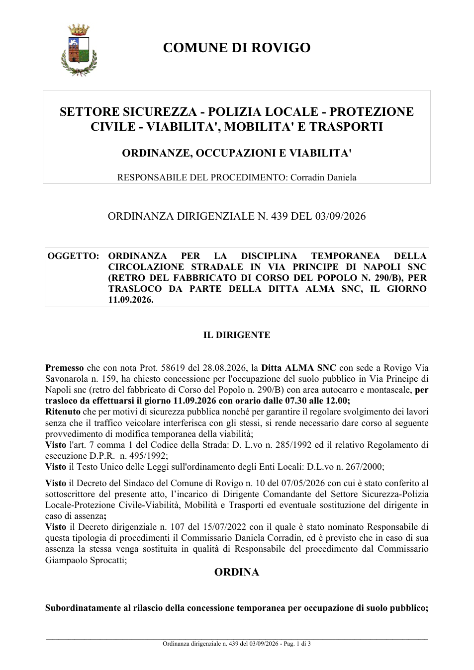 Pagina 1 del documento