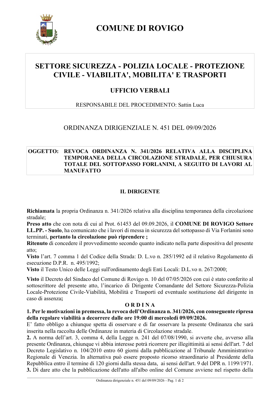Pagina 1 del documento