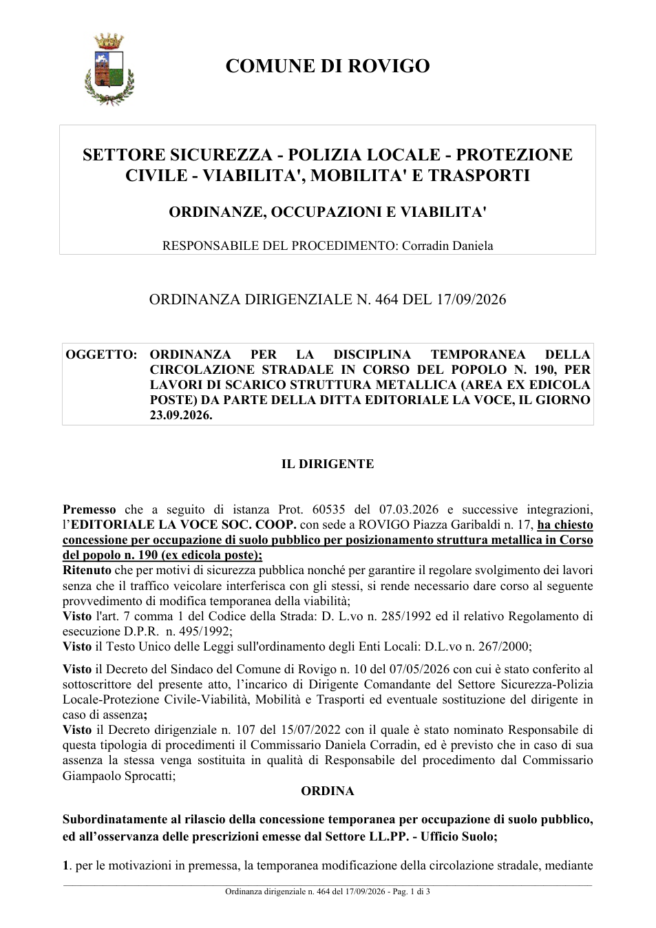 Pagina 1 del documento