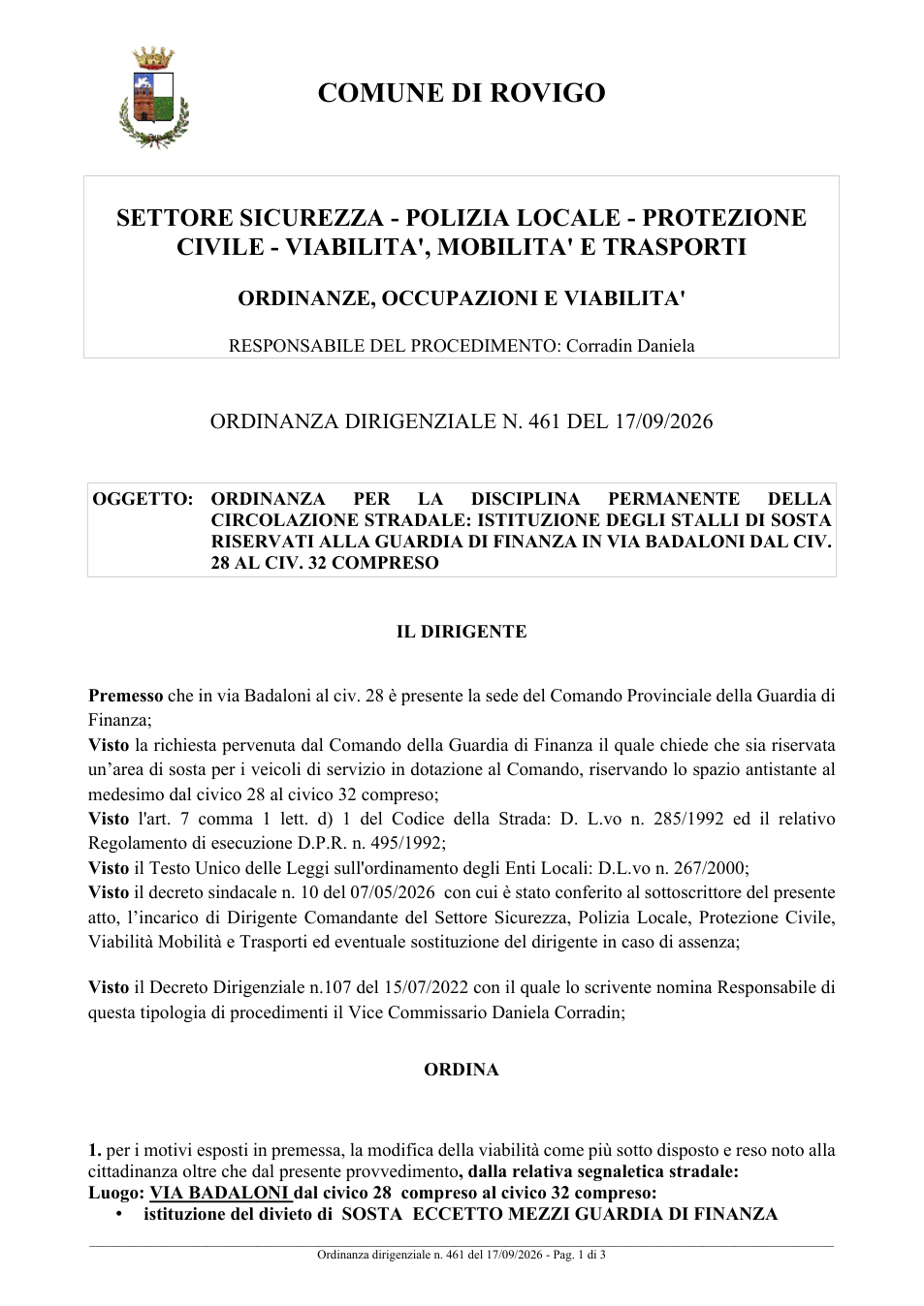 Pagina 1 del documento