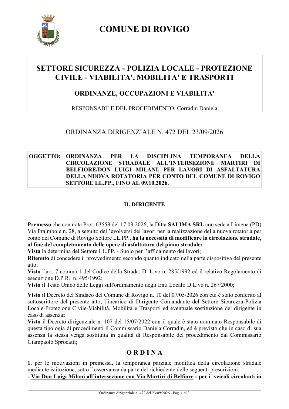 Pagina 1 del documento