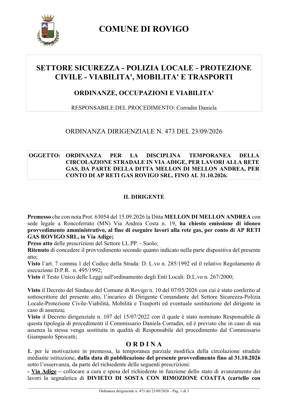 Pagina 1 del documento
