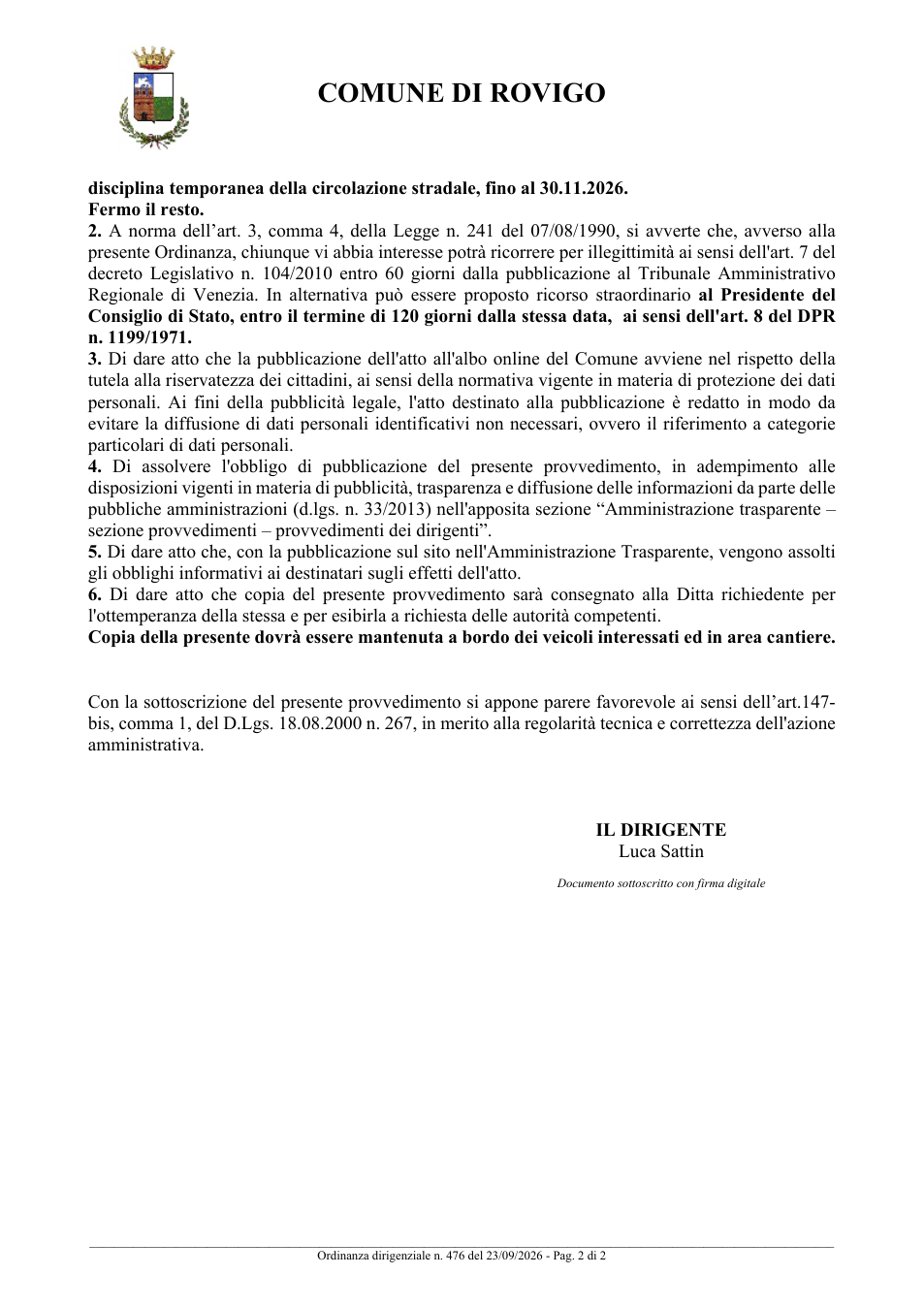 Pagina 2 del documento