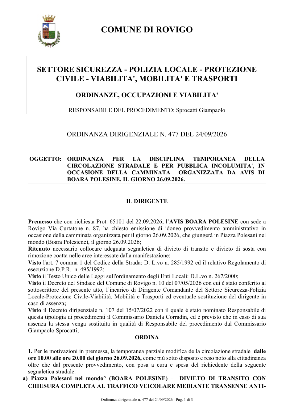 Pagina 1 del documento