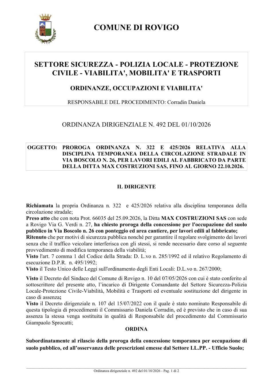 Pagina 1 del documento