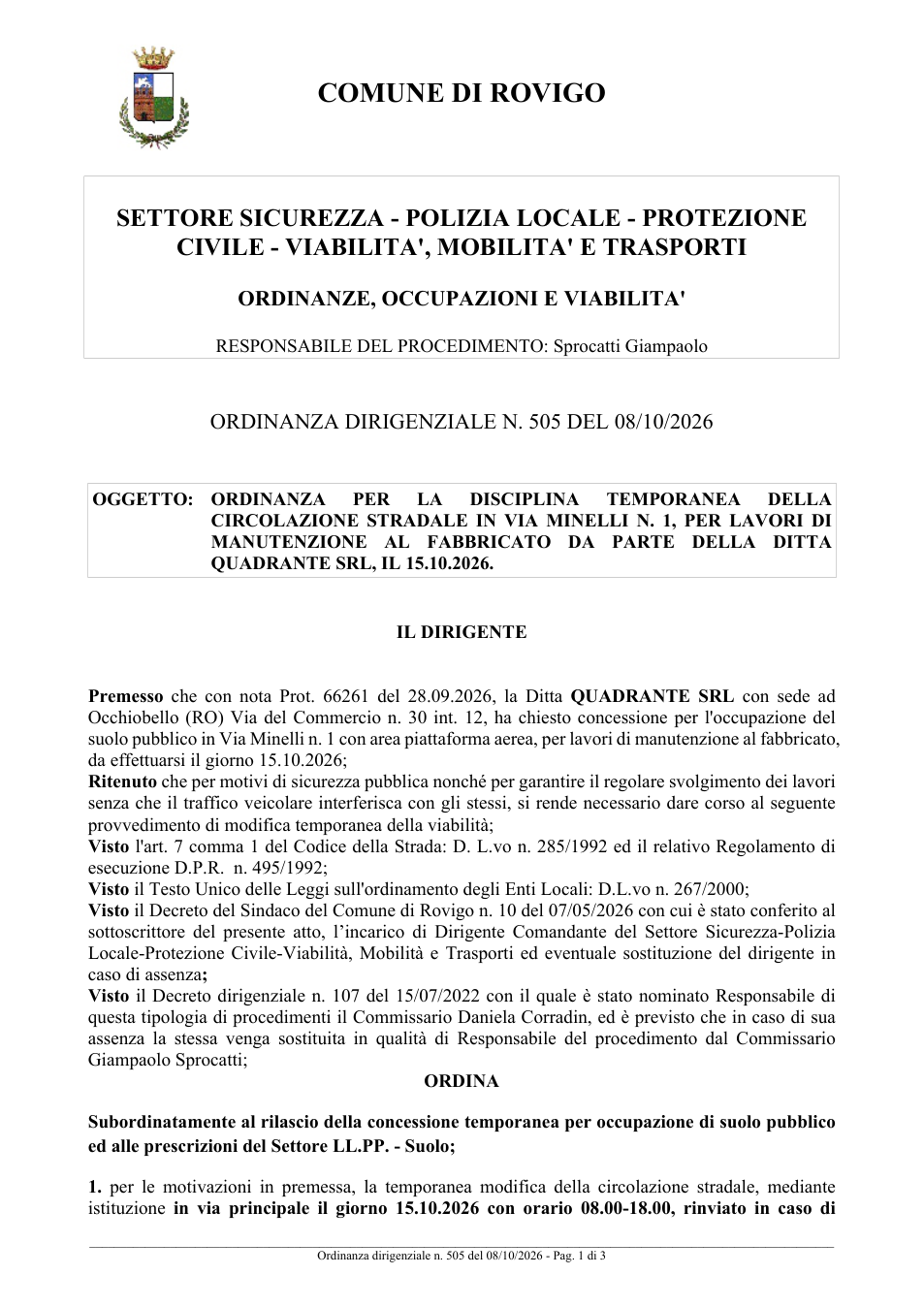 Pagina 1 del documento