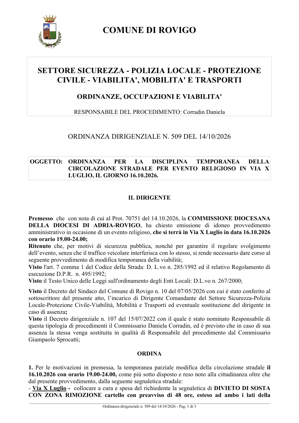 Pagina 1 del documento