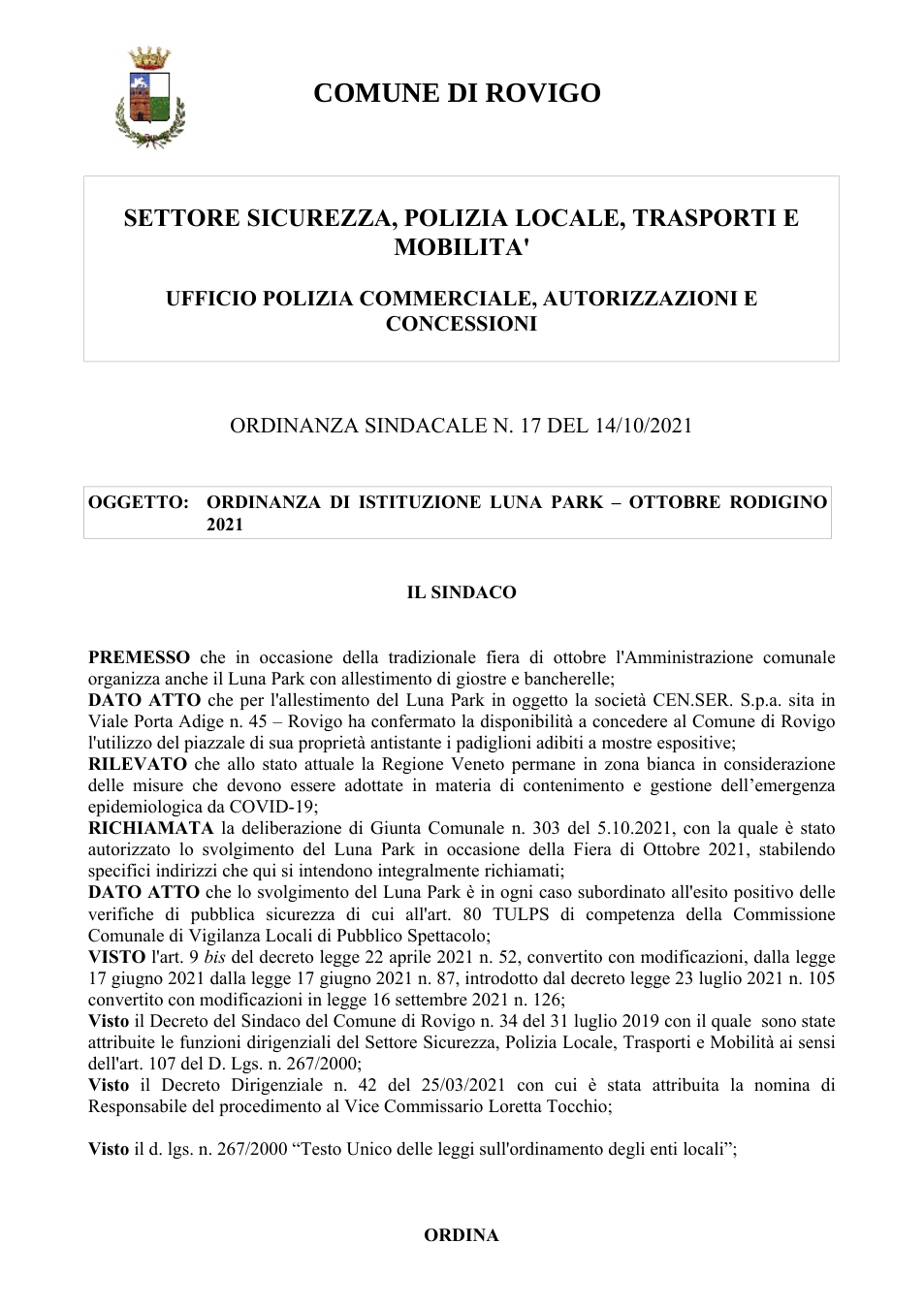 Pagina 1 del documento