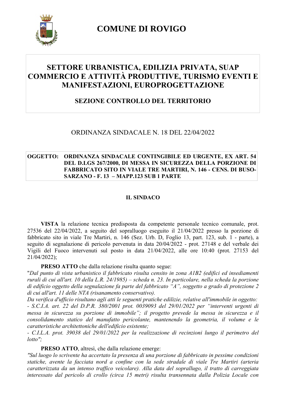 Pagina 1 del documento