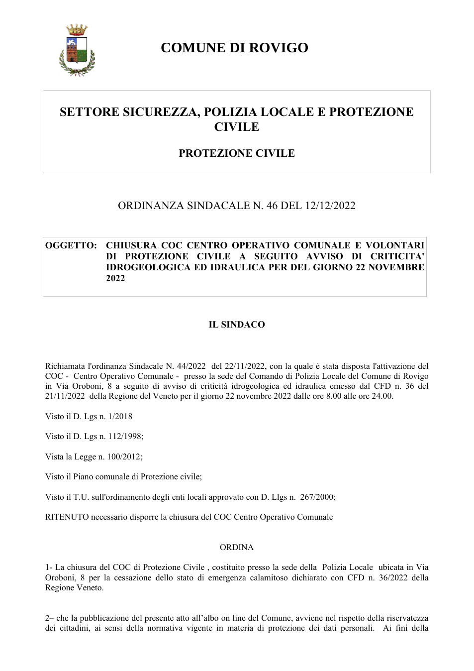 Pagina 1 del documento