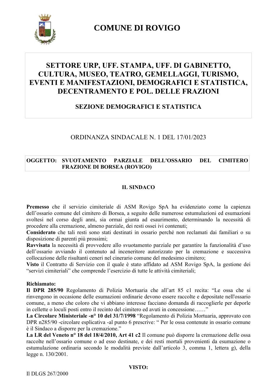 Pagina 1 del documento