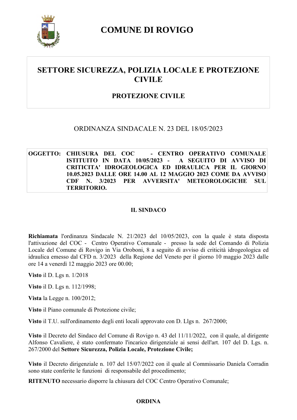 Pagina 1 del documento
