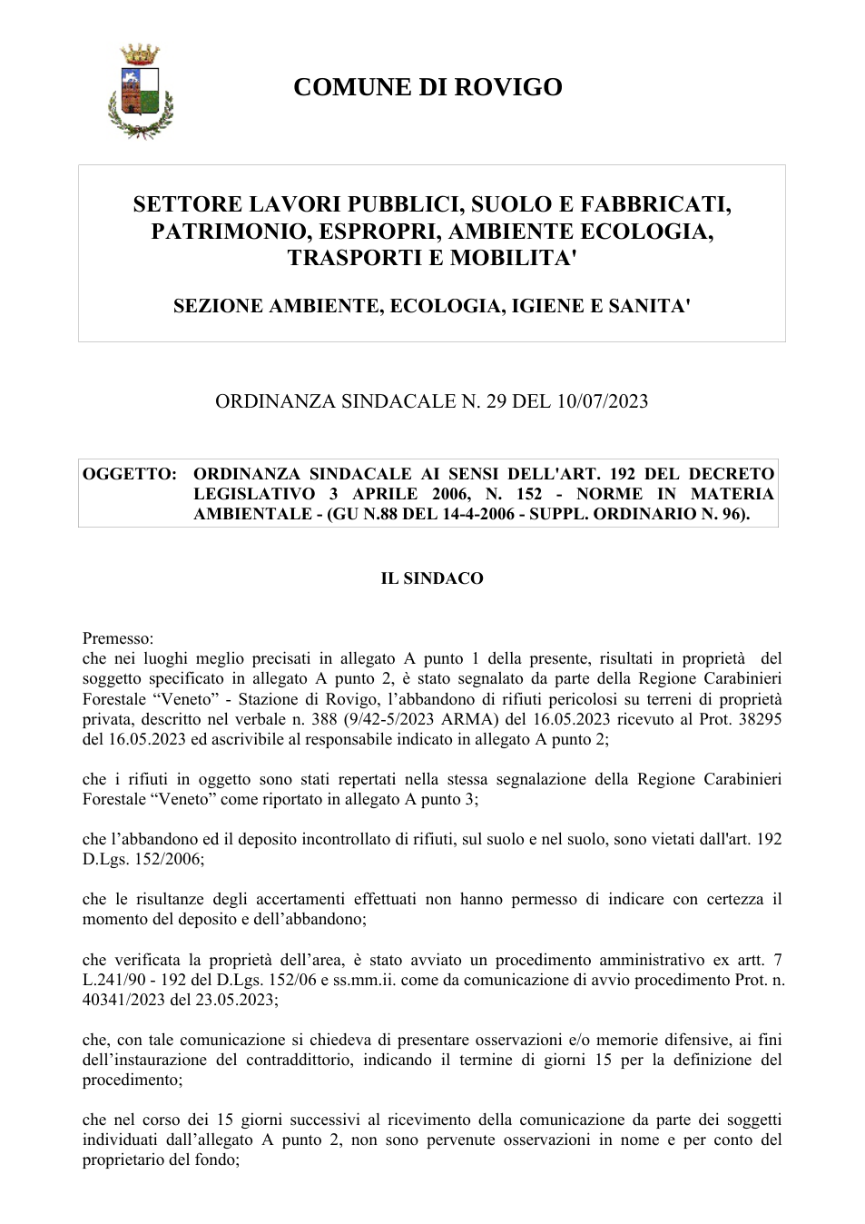 Pagina 1 del documento