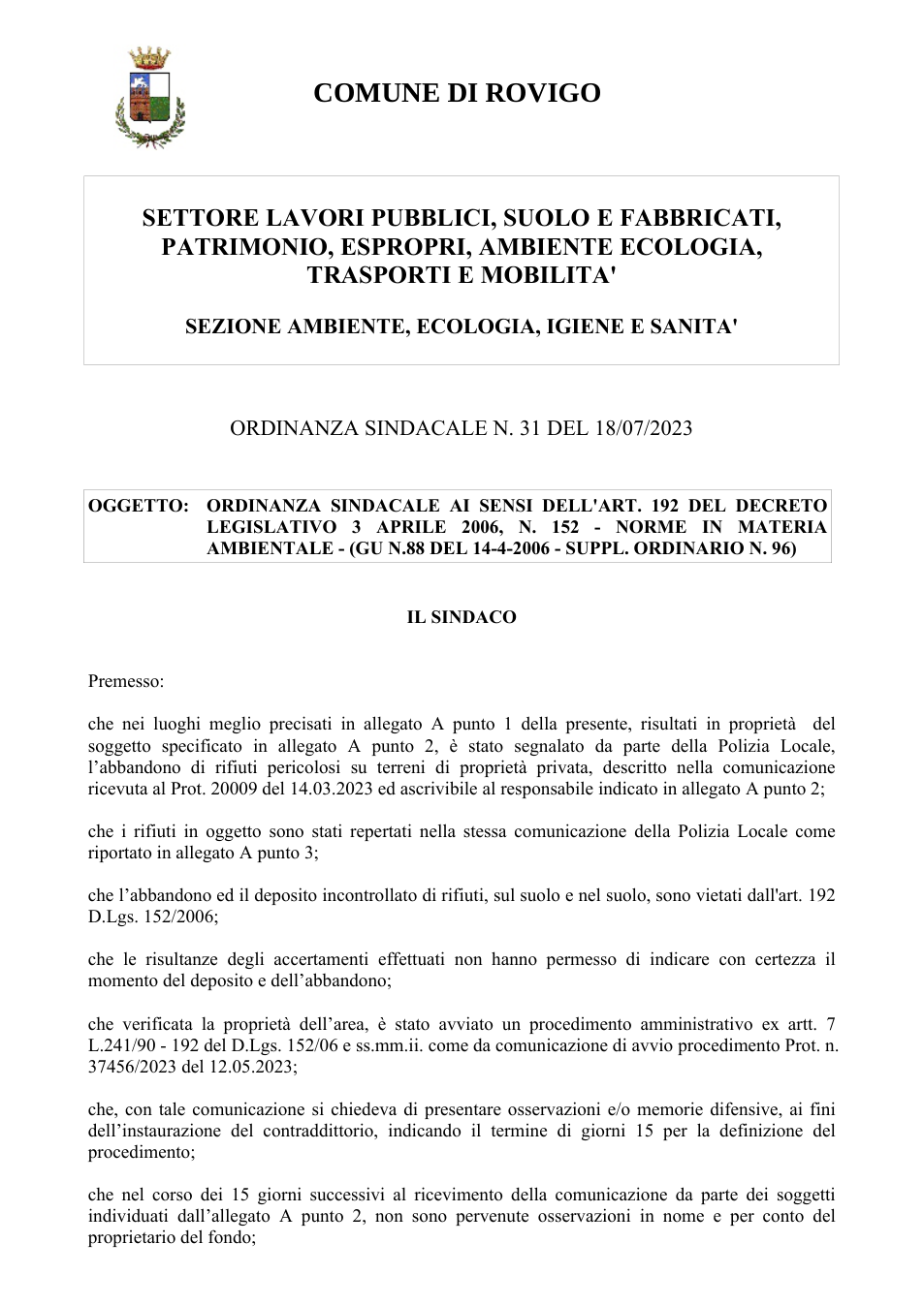 Pagina 1 del documento