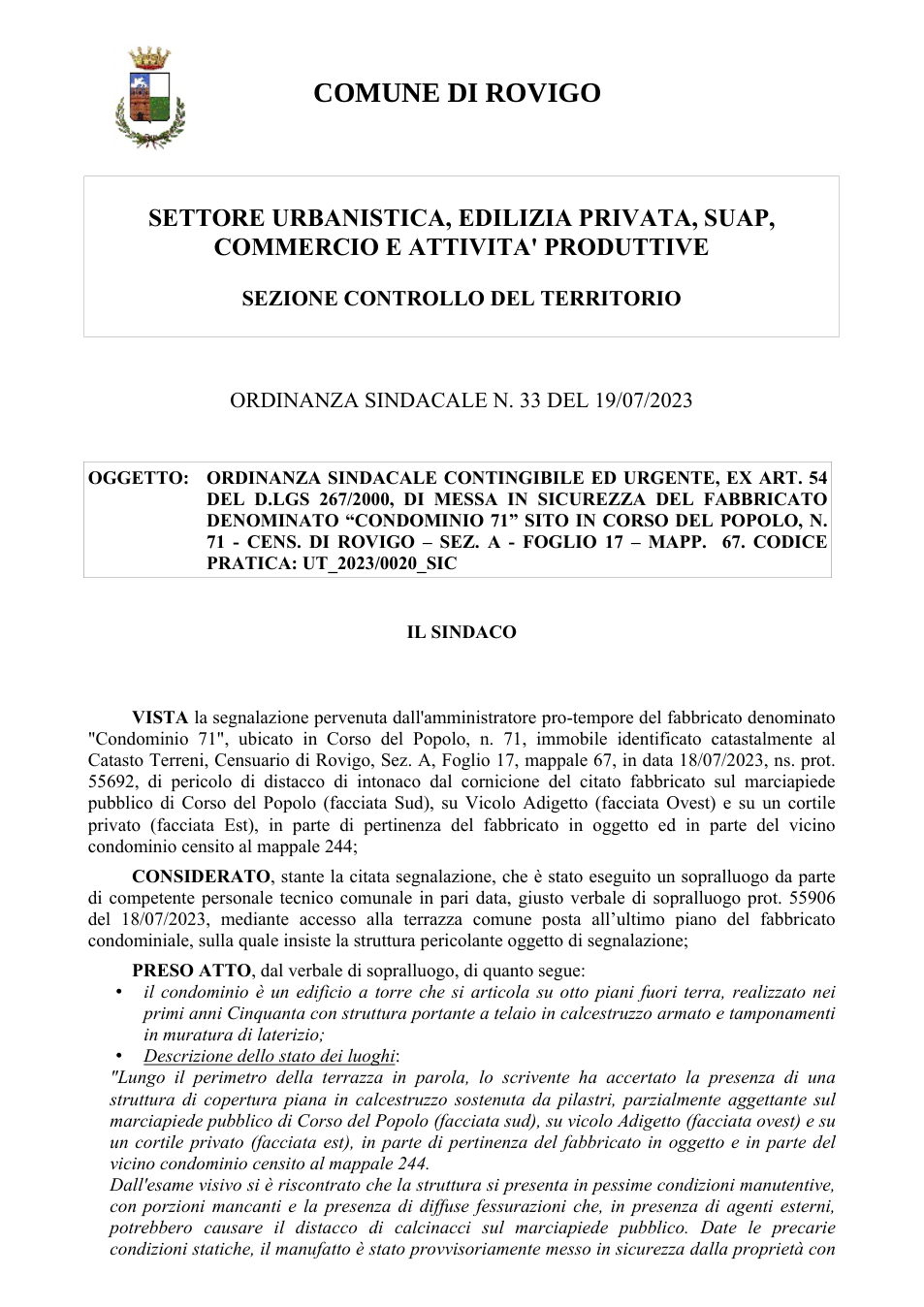 Pagina 1 del documento