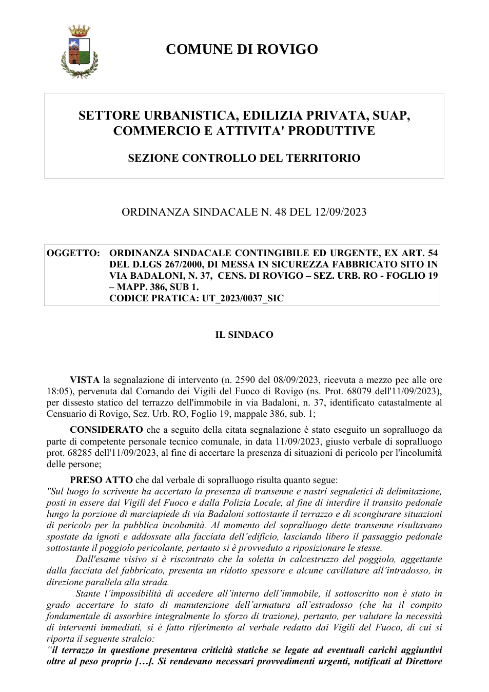 Pagina 1 del documento