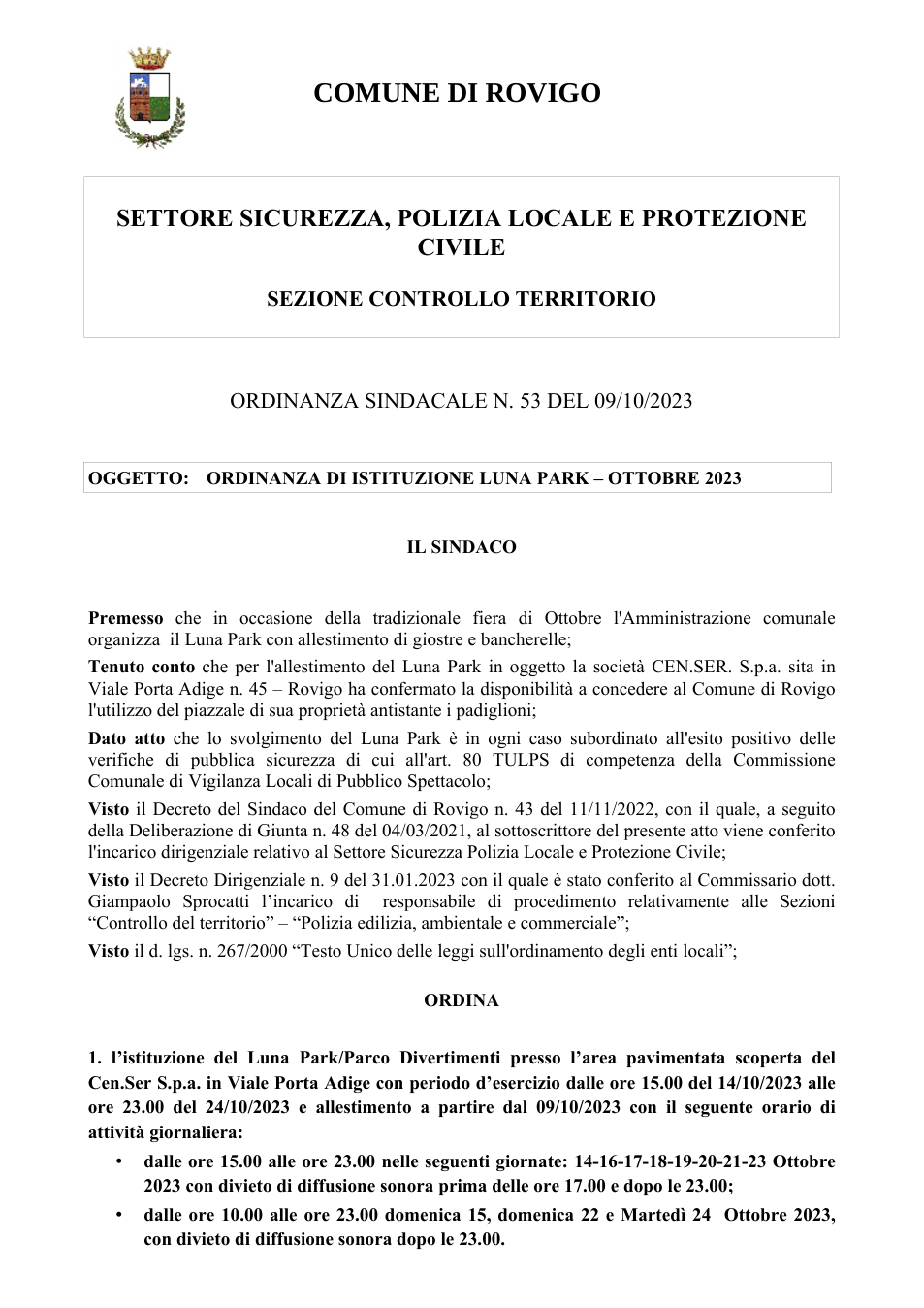 Pagina 1 del documento