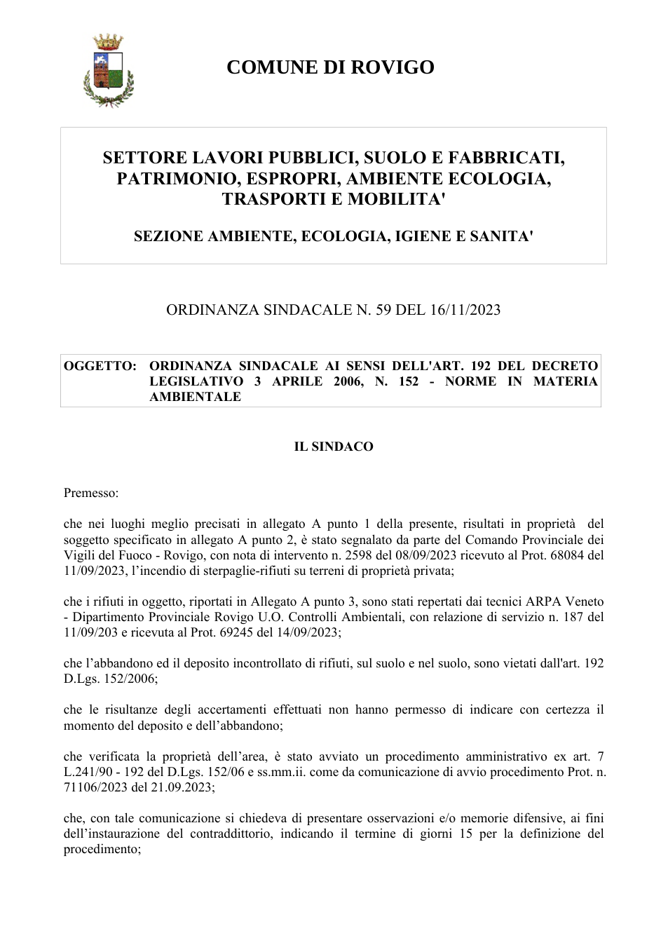 Pagina 1 del documento
