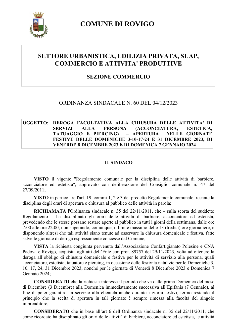 Pagina 1 del documento
