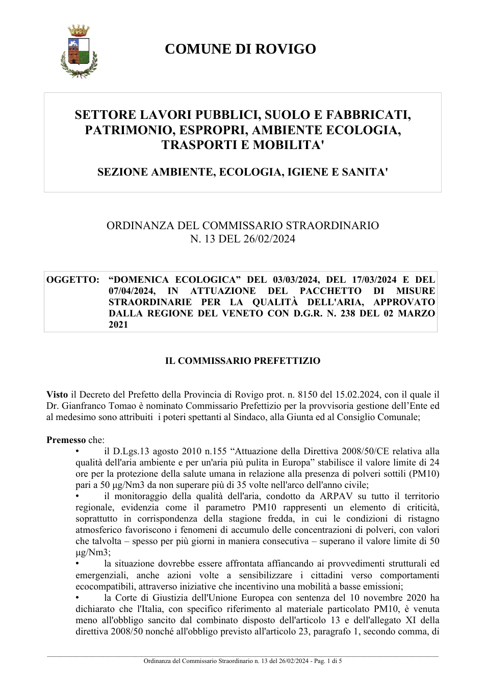 Pagina 1 del documento