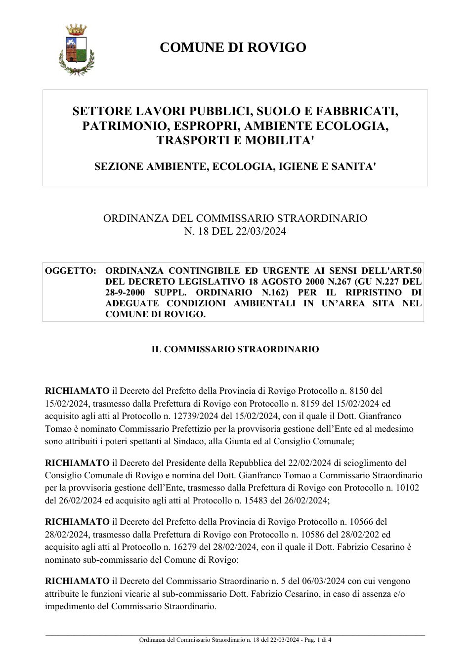 Pagina 1 del documento