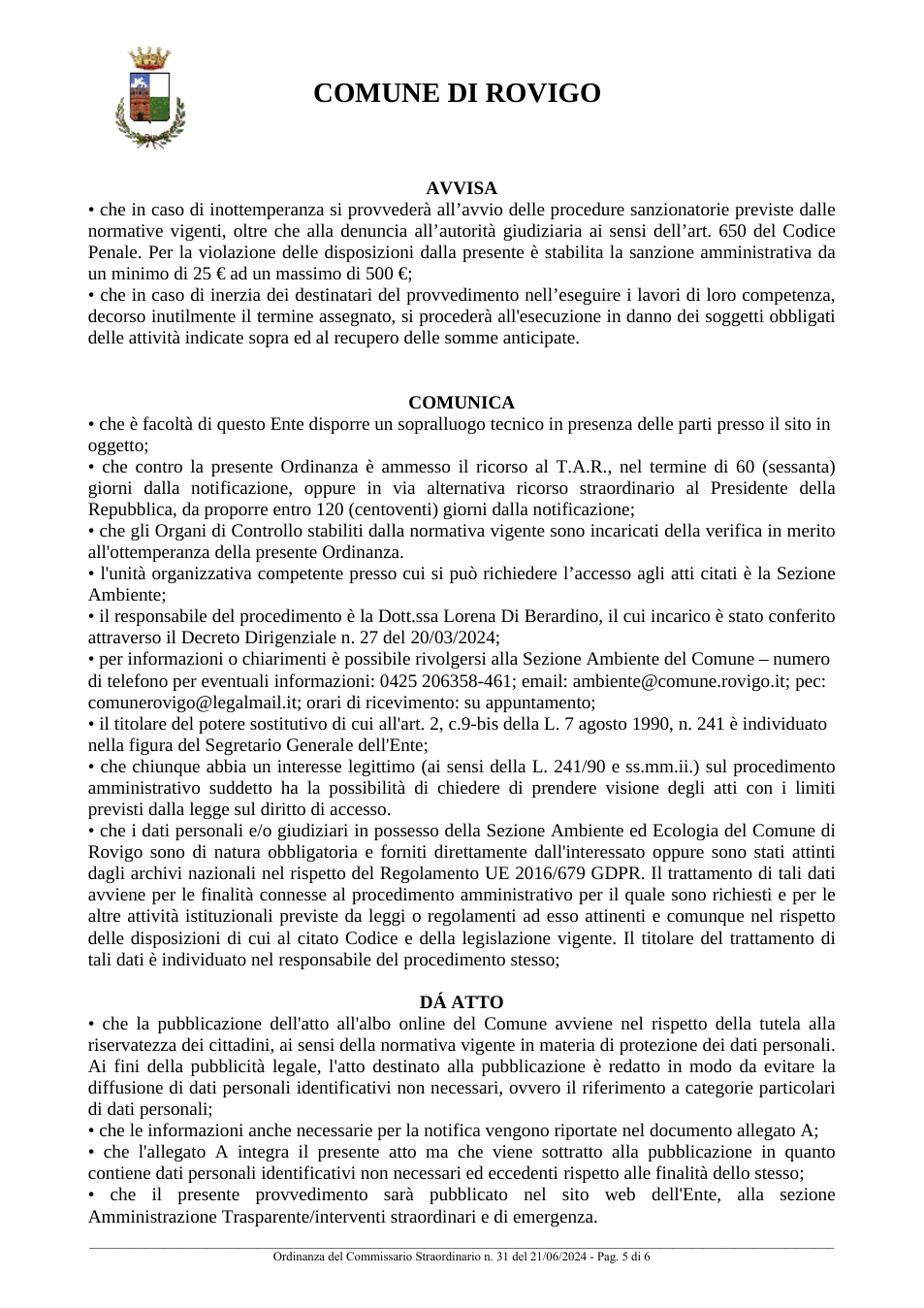 Pagina 5 del documento