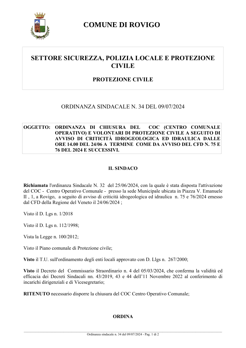 Pagina 1 del documento