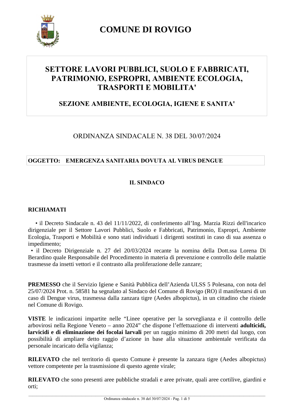 Pagina 1 del documento