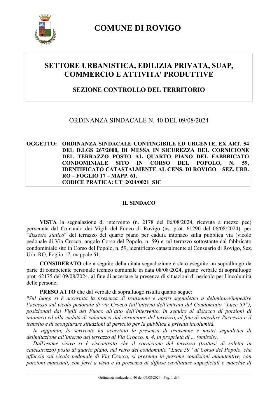 Pagina 1 del documento