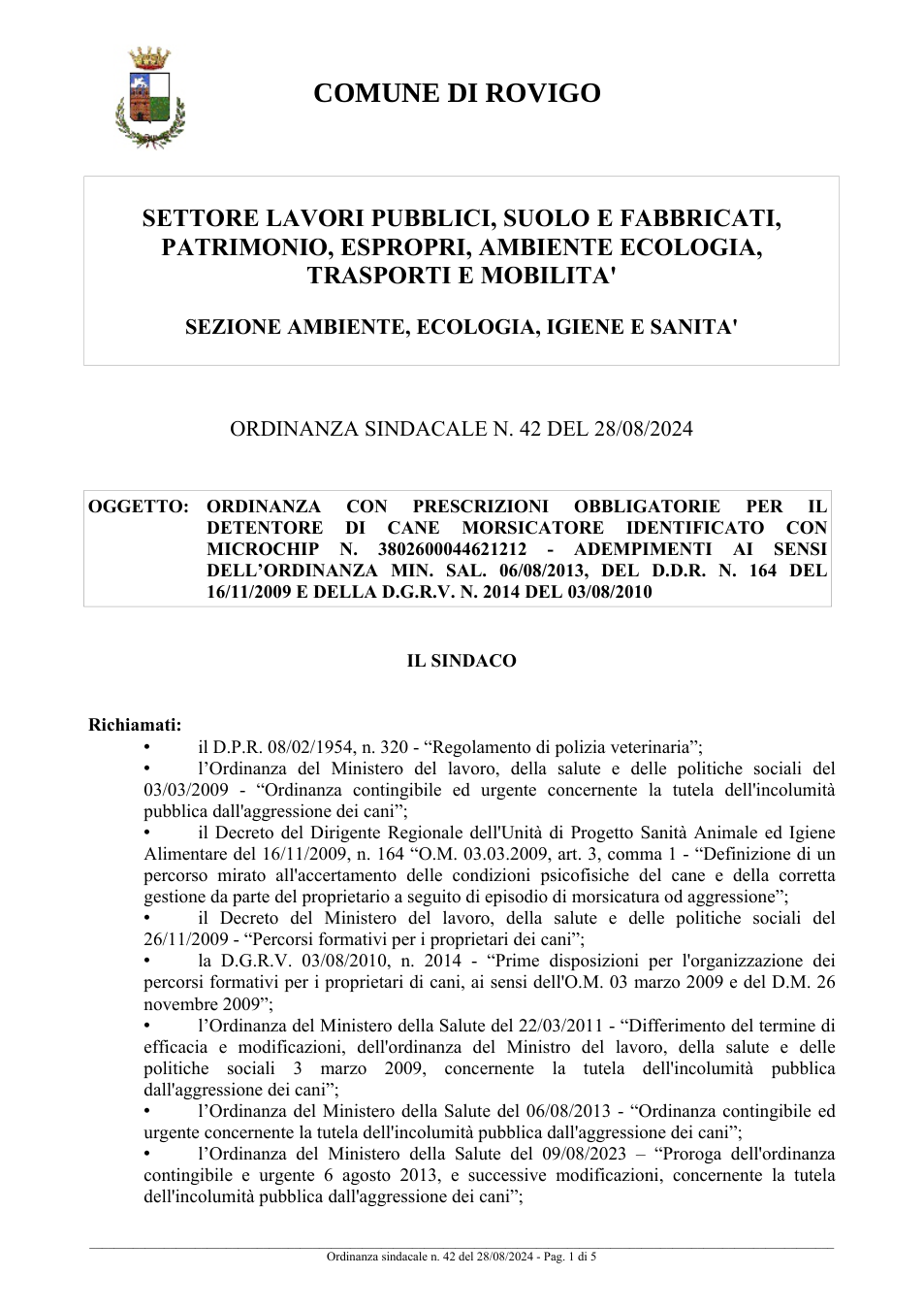 Pagina 1 del documento