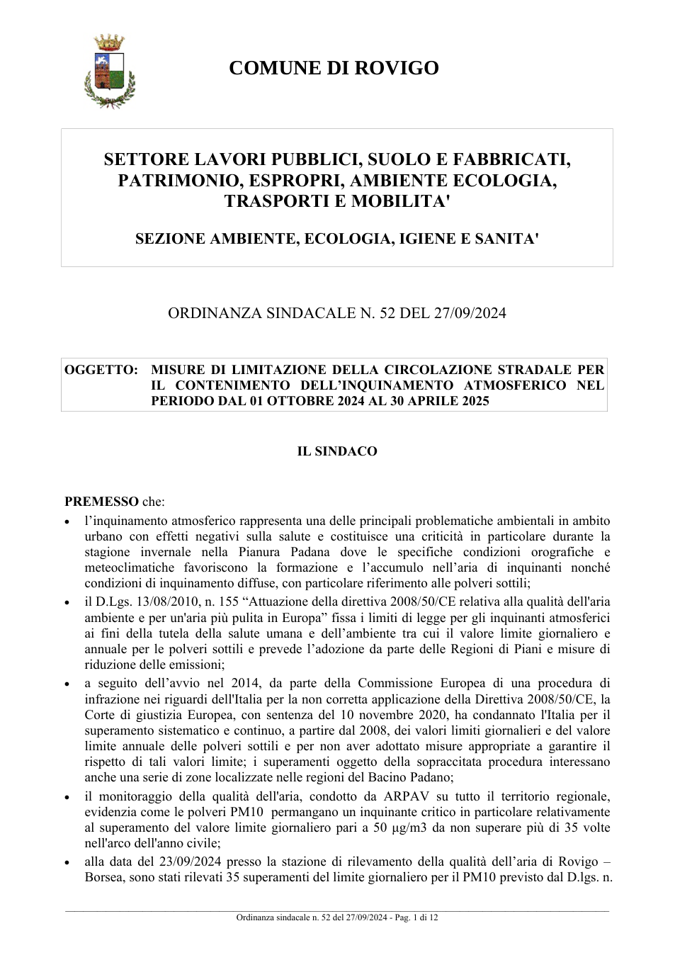 Pagina 1 del documento