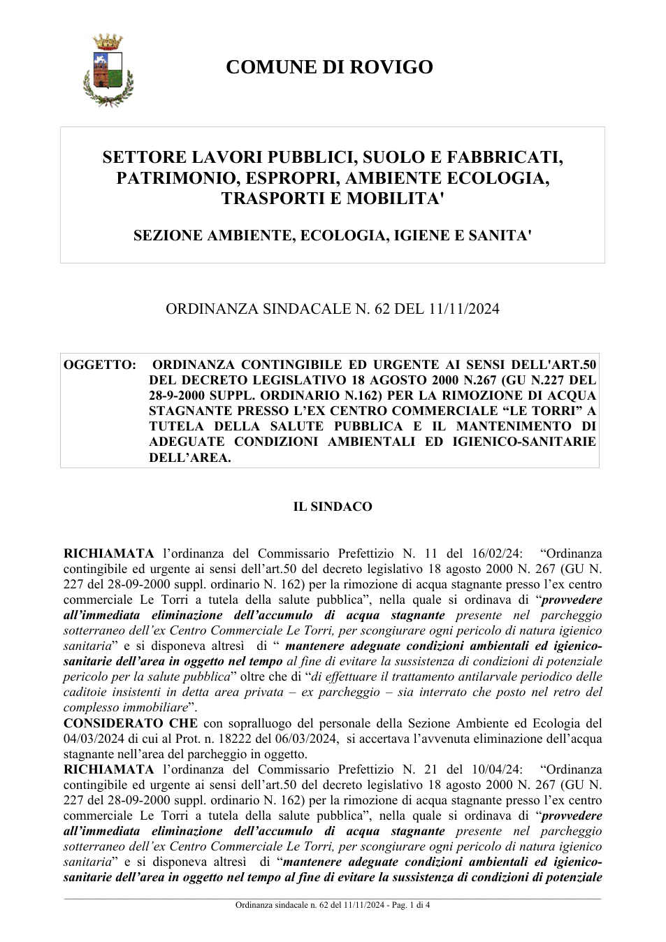 Pagina 1 del documento