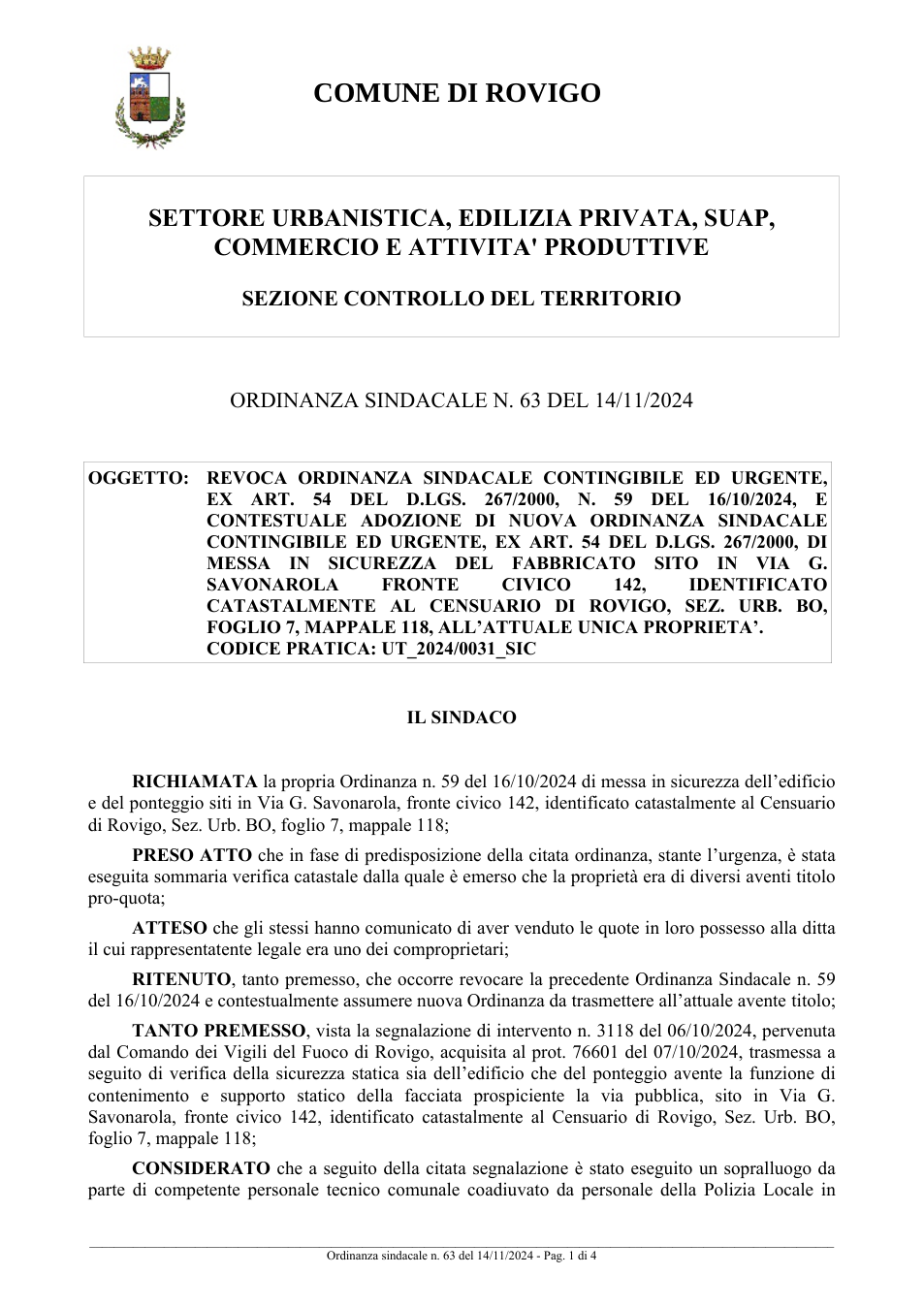 Pagina 1 del documento