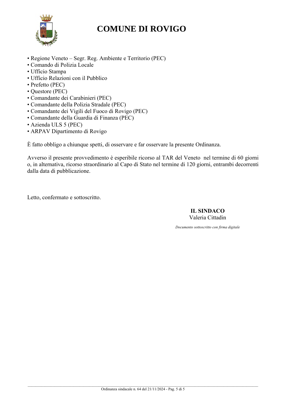 Pagina 5 del documento