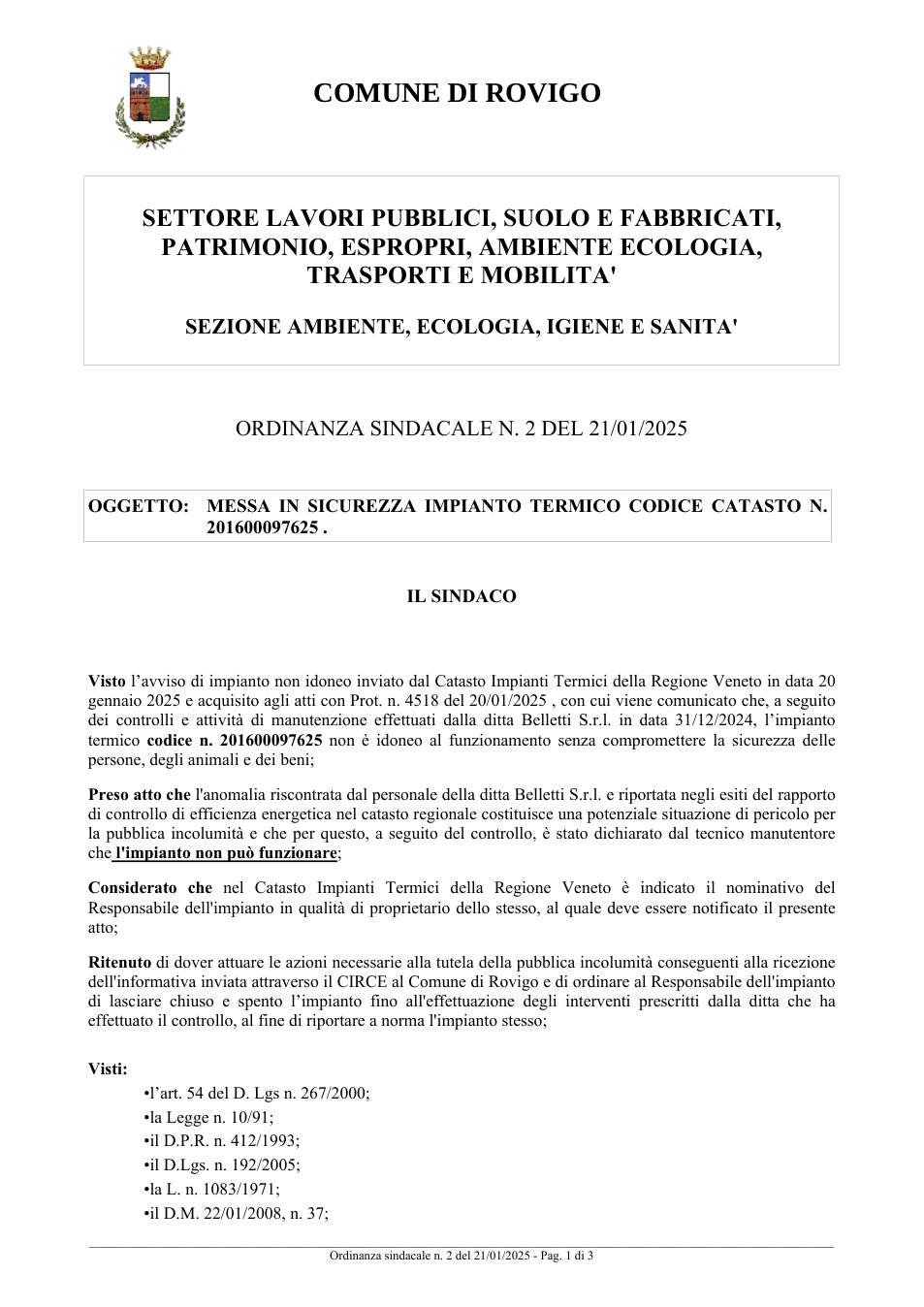 Pagina 1 del documento
