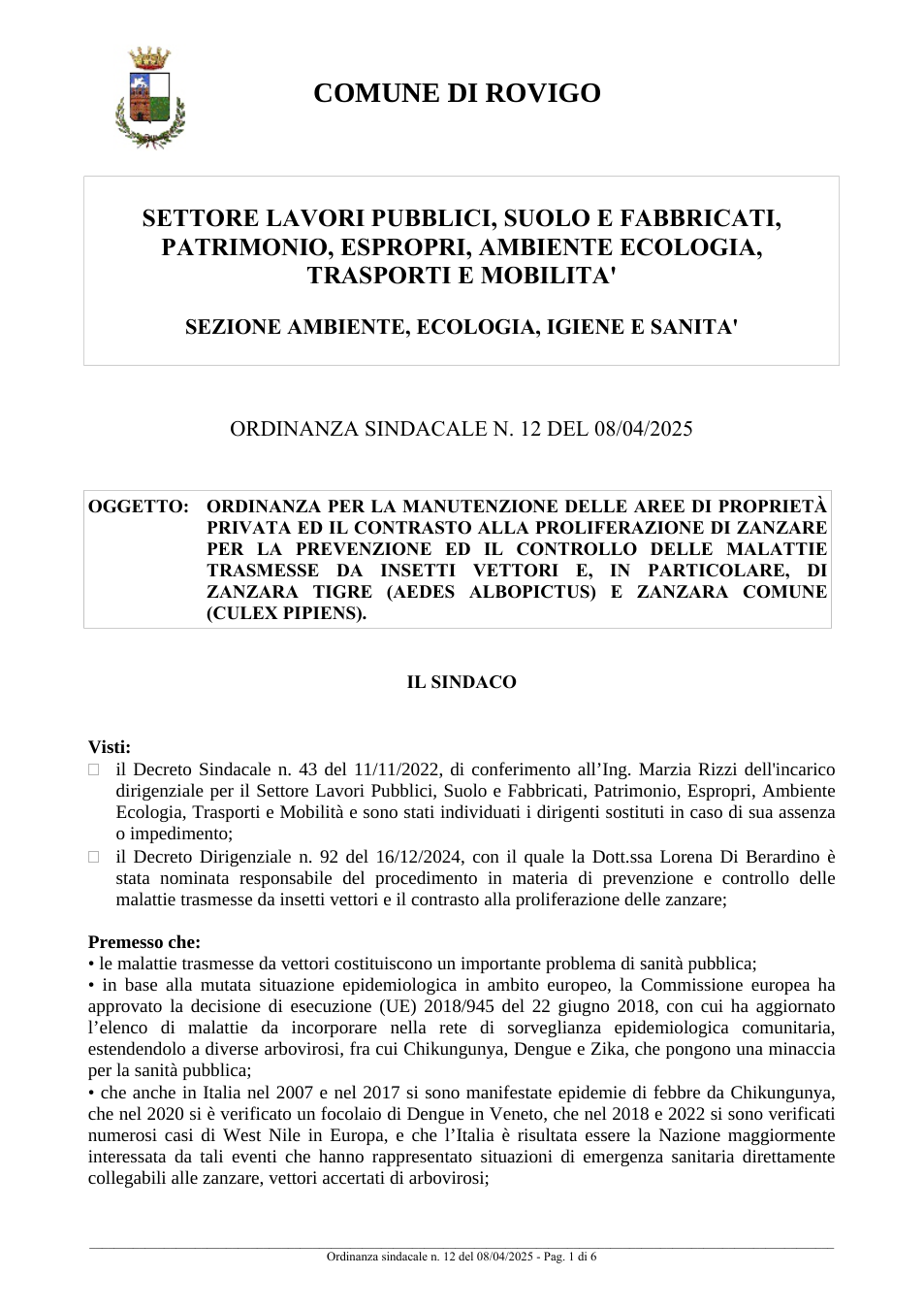 Pagina 1 del documento