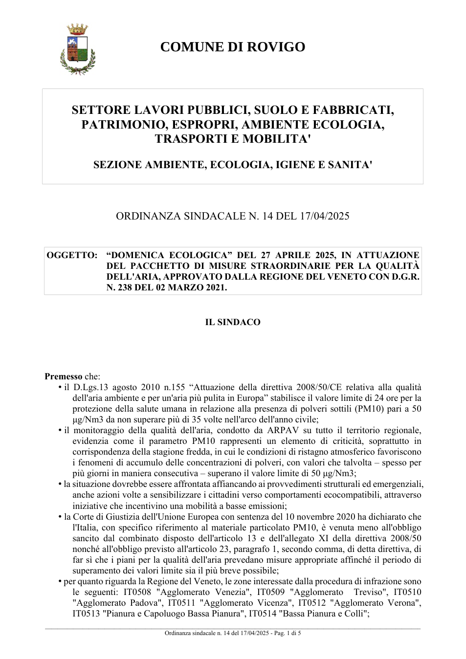 Pagina 1 del documento